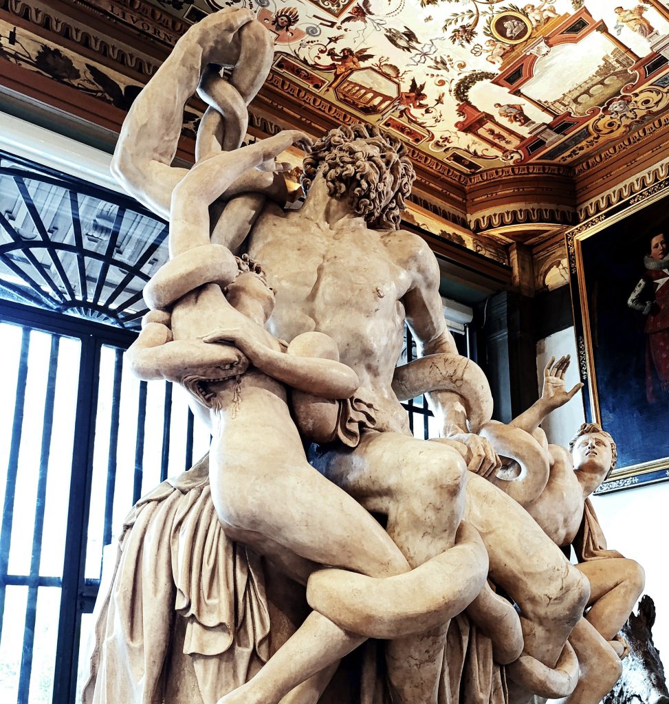 A firenzei Bandinelli Laokoón szobra